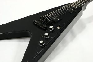 Used Gibson Flying V Gothic Flat Black  From JAPAN F/S