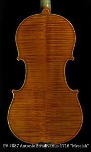 Private Stock #087 Antonio Stradivarius 1716 "Messiah" Pristine Reddiah Edition