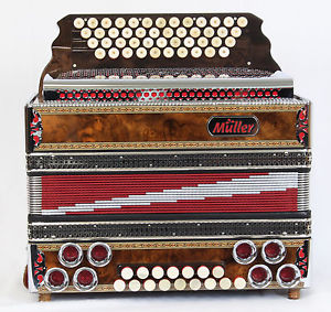 Müller Harmonika Saalbach G-C-F-B