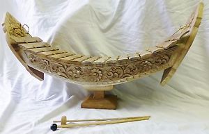 Large Xylophone Wood Mantel Shelf Size