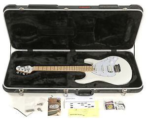 Ernie Ball Music Man Silhouette Special HSS - White Pearl Electric Guitar MINT