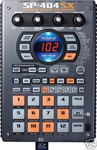 Roland SP-404SX Compact Sampler Portable Linear Wave Brush-up Model Japan EMS
