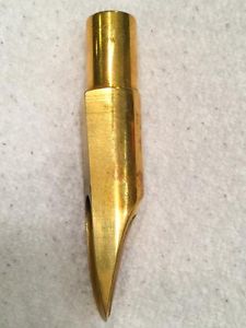 Rare- Mint Vintage Metal Dave Guardala Brecker 1 Tenor Sax Mouthpiece