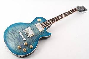 Gibson Les Paul Standard 2014 Premium Quilt Ocean Water Perimeter Guitar