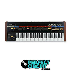 Roland Juno 60 Analog Synth SYNTHESIZER - VINTAGE - PERFECT CIRCUIT - SERVICED!