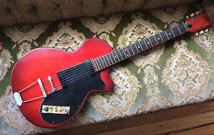 EXTREMELY RARE ORIGINAL VINTAGE 1959-1960  HOFNER COLORAMO II 416 GUITAR + OHSC