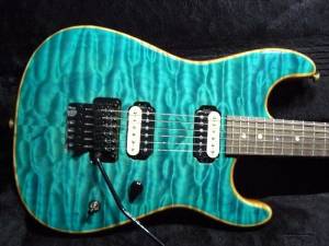 2008 Charvel USA Custom Shop San Dimas Aqua Blue