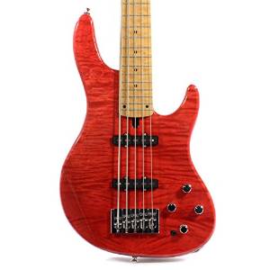 Mike Lull BBM5 Bryan Beller Signature Trans Red