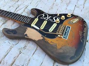 Custom Shop SRV NUMBER 1 vintage Road Worn nitroceluloce Fraser Guitars