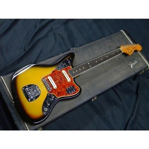 Fender USA 1965 Jaguar 3TS Sunburst Alder Body Used Electric Guitar From Japan