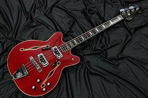 Free Shipping Used Fender USA 1968 Coronado Bass ⅡElectric Guitar