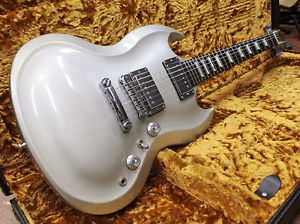 Gibson USA SG Diablo Silver Used w / Hard case