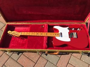 Fender G.E. Smith Artist Series Telecaster Dakota Red w/ Tweed Case