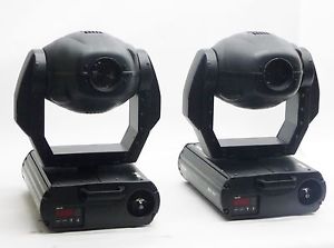 LOT 2 MARTIN MAC 500 DMX MOVING STAGE THEATRE LIGHTING SPOTLIGHT FIXTURE w/LAMP