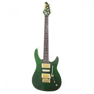 Brian Moore Guitars i1 Jack Style Green Used Electric Guitar Deal w/ Case Japan