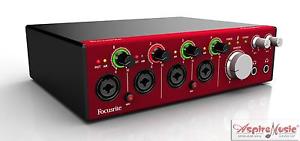 Focusrite Clarett 4Pre 18 In/8 Out Thunderbolt Audio Interface *BRAND NEW*