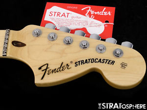 USA Fender Custom Shop NOS Pro Strat NECK + LOCKING TUNERS Stratocaster  Maple