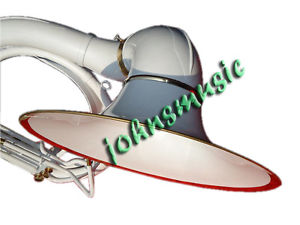 SOUSAPHONE TUBA_WHITE_COLORED 25'' BELL_BB PITCH *W/BAG&MP BRASSITEM