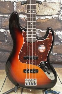 New Fender American Standard Jazz Bass 3-Color Sunburst PRICE DROP!