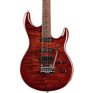 Ernie Ball Music Man BFR Luke III HSS Flame Maple Top Electric Guitar Hazel Burst