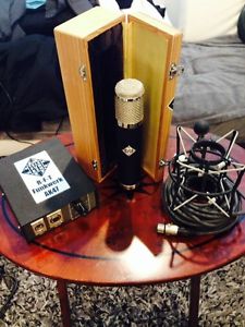 Telefunken RFT AK47 Tube Condenser Microphone + PSU/Shock Mount/Case/Orig Box