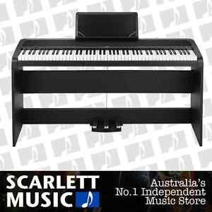 Korg B1-SP 88 Key Black Digital Piano w/3-Pedal Stand B1 SP B1SP - **BRAND NEW**