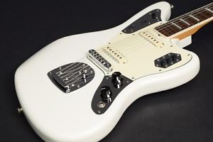 Fender Mexico Artist FSR Jaguar Ken Custom/Arctic White Electric Free Shipping