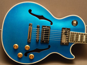 Gibson Les Paul Florentine Blue Sparkle Top