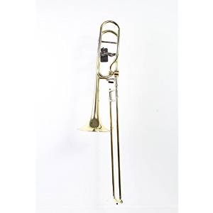 Bach 42A Stradivarius Trombone with Hagmann Valve 42A Yellow Brass Bell Standard Slide 888365393865