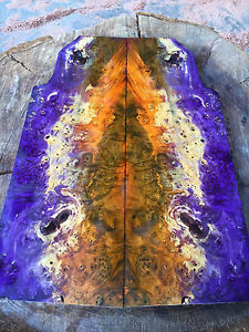 Stabilized Buckeye Burl Guitar Book Match Set - .32 x 15.5 x 23 - SBM-46