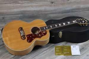 2007 Gibson SJ-200 Standard Excellent Shape in Vintage Natural + OHSC