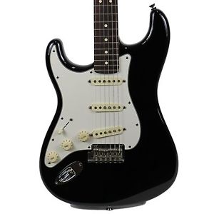 2012 FENDER LEFT HANDED LEFTY AMERICAN STANDARD STRATOCASTER STRAT BLACK FINISH