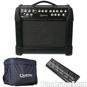 QUILTER LABS MicroPro Mach2 8" Guitar Amp w/UFC201-6 Footswitch Carry Case