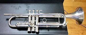 Adams A5 Bb Trumpet - Satin Silver Finish - Lightweight - Handcrafted