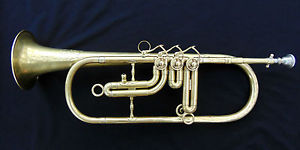 John F. Stratton, New York, Top Action String Rotary Bb Cornet ca. 1865