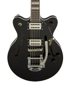 Gretsch G2655T Streamliner Center-Block Jr Chitarra Elettrica, Bigsby, Nero
