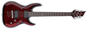 diamond barchetta guitar in black cherry