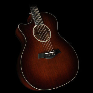 Taylor 524ce All-Mahogany GA Cutaway Left-Handed Acoustic-Electric Guitar