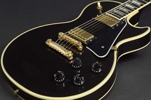 Gibson USA Les Paul Custom Ebony Used Guitar Free Shipping from Japan #g828
