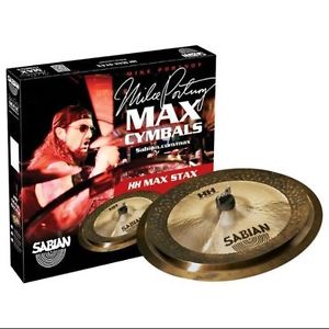 Sabian HH Low Max Stax Cymbal Pack Brilliant Finish 30cm Kang, 36cm Crash Brilli