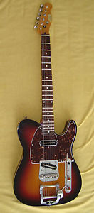 Tele 3 tone Sunburst/Lollar Charlie Christian Pickups / Duesenberg Tremolo!