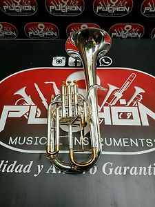 Alto Horn GP-803 Silver & gold- Profesional (German Model)