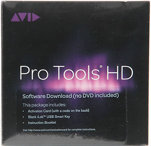 Avid Pro Tools HD12 - Software Activation With ilok2 New - Unregistered