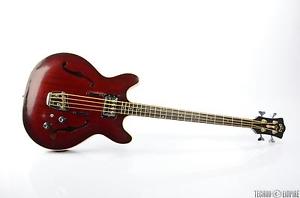 1965-69 GUILD Starfire I Electric Bass Guitar w/ Hard Case #26349