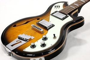 Italia Guitars Mondial Classic 2-Tone Sunburst Electric Free Shipping