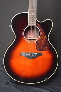 YAMAHA FJX730 SC Used electric Acoustic Guitar Free Shipping EMS