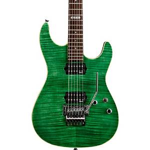 ESP E-II ST-2 - Emerald Green, Flamed Maple