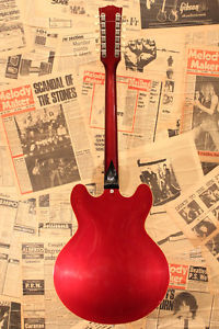 Gibson ES-335TD12 Spakling Burgundy Used  w/ Hard case