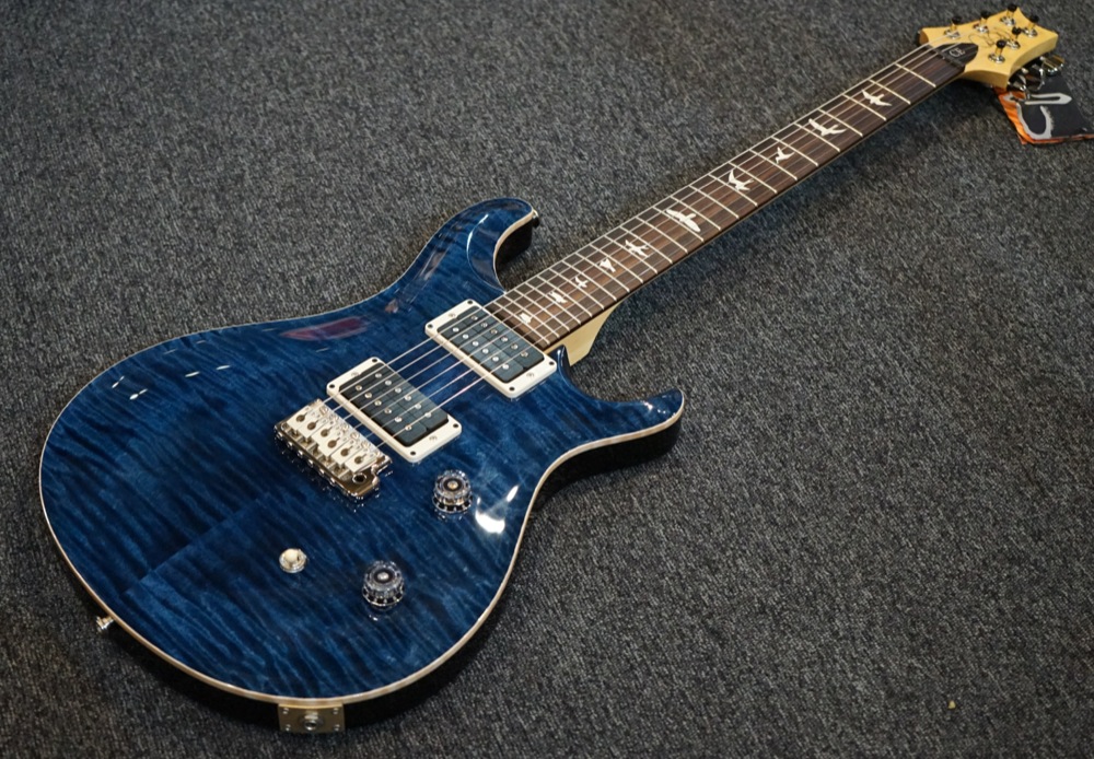 Paul Reed Smith PRS 2015 CE24 Whale Blue Gloss Electric Guitar w/Gig bag