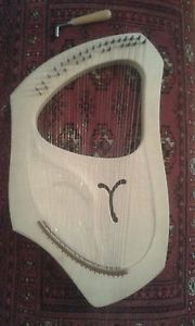 Handgeschnitzte Künstler-Harfe 30 Saiten Harfe